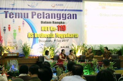 TEMU PELANGGAN RS BETHESDA YOGYAKARTA 2018
