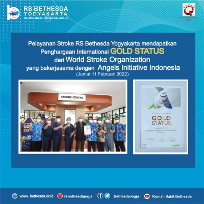 Presentation of the World Stroke Organization (WSO) Gold Status award for Be Hospital's Stroke Services