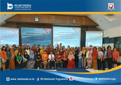 RS Bethesda mengadakan Pelatihan Dispensing, Compounding Sediaan Obat Dan Spilled Management Di Rumah Sakit 