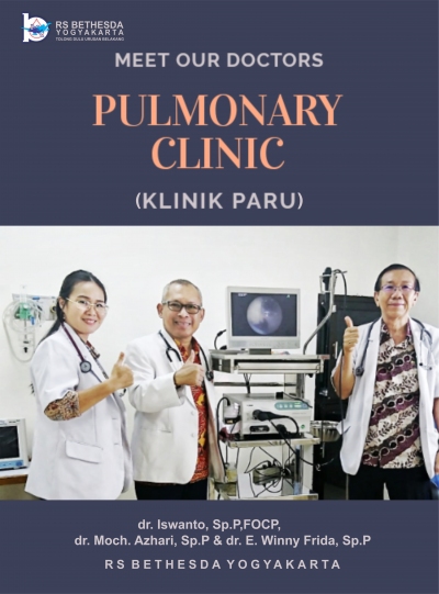 Meet Our Doctors Pulmonary Clinic (Klinik Paru) RS Bethesda Yogyakarta