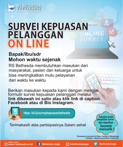 Survei Kepuasan Pelanggan On Line