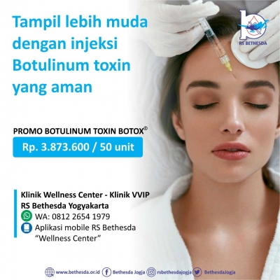 Injeksi Botox (Botulinum toxin) RS Bethesda Yogyakarta