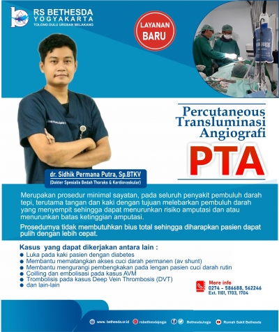 Percutaneous Transluminasi Angiografi (PTA)