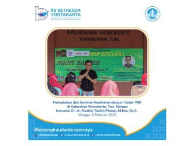 Penyuluhan dan seminar kesehatan 