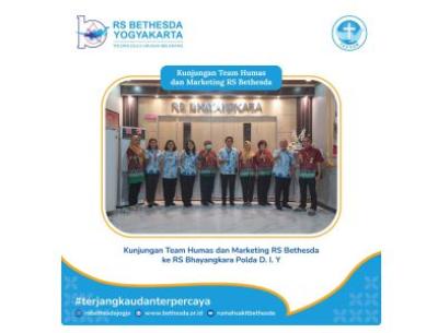 Kunjungan Team Humas dan Marketing RS Bethesda ke RS Bhayangkara Polda D. I. Y. 