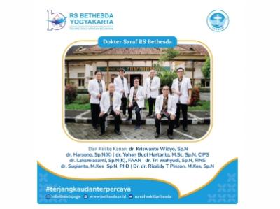 Sahabat Keluarga RS Bethesda, berikut merupakan dokter-dokter saraf yang melayani di RS Bethesda Yogyakarta