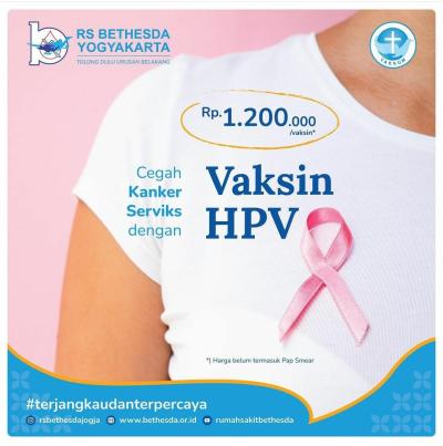 Cegah Kanker Serviks dengan Vaksin HPV. Pemberian vaksin kanker serviks merupakan salah satu upaya untuk mencegah penularan virus HPV