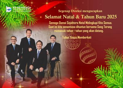 Segenap Direksi mengucapkan Selamat Natal 2024  dan Tahun Baru 2025. Semoga Damai Sejahtera Natal Melingkupi Kita Semua. Saat ini kita senantiasa dituntun bersama Sang Terang memasuki tahun -tahun yang akan datang. Tuhan Yesus Memberkati