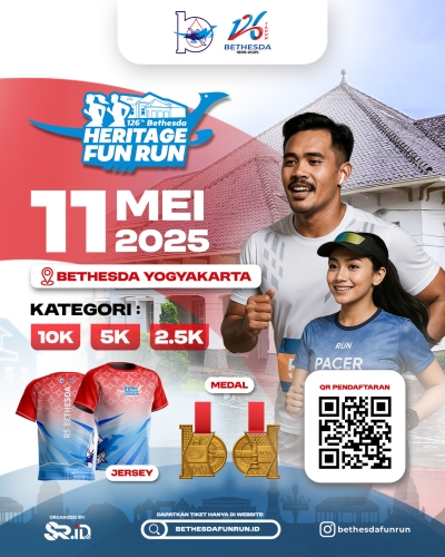 REGULAR REGISTRATION IS OFFICIALLY OPEN!  GET READY FOR ALL BETHESDA HEALTHY FRIENDS! Bethesda Fun Run 2025 is opening Regular registration, and this is your chance to be part of the fun of running while enjoying history!