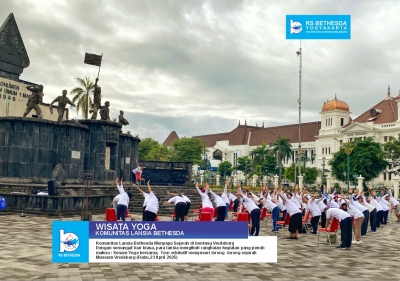 Komunitas Lansia Bethesda Menyapa Sejarah di Benteng Vredeburg Dengan semangat luar biasa, para lansia mengikuti rangkaian kegiatan yang penuh makna: Senam yoga bersama di depan monumen sejarah  Foto bareng penuh keceriaan Sarapan sehat dan ramah tamah To