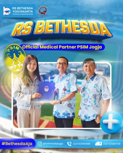 RS Bethesda resmi menjadi Official Medical Partner PSIM Jogja @psimjogja_officia