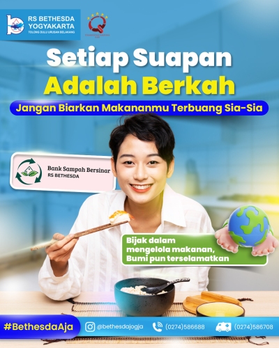 Setiap Suapan Adalah Berkah   Tahukah Anda? Lebih dari 1/3 makanan di dunia terbuang sia-sia setiap tahunnya. Padahal di balik setiap butir nasi dan setiap potong lauk, ada kerja keras petani, keringat pekerja, serta energi bumi yang ikut tersia-siakan.
