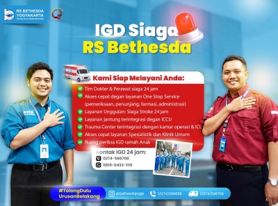Emergency Department RS Bethesda Yogyakarta