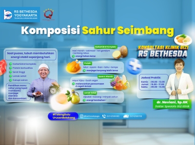Menjaga pola makan yang tepat adalah kunci tubuh tetap bugar selama berpuasa