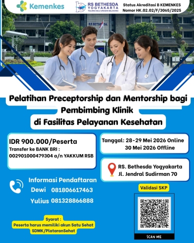 Pelatihan Preceptorship dan Mentorship bagi Pembimbing Klinik