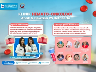 Saatnya meningkatkan kesadaran bahwa perdarahan yang sulit berhenti bisa menjadi tanda serius yang tidak boleh diabaikan